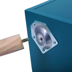 Set of 2 Modern Wood Nightstand