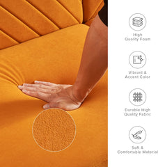 Futon Sofa Bed, 77.5", Couch, Small Sofa, Sleeper Sofa, Loveseat, Mid Century Modern Futon Couch, Sofa Cama, Couches for Living Room