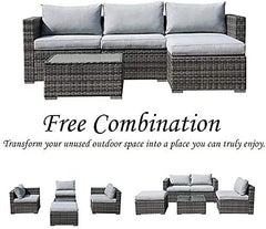 5 Piece Patio Furniture Set