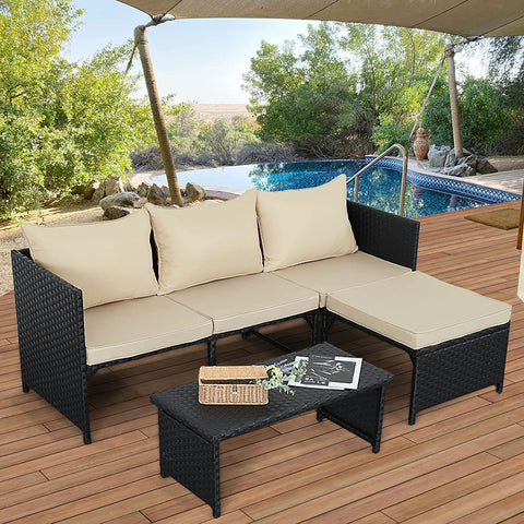 3-Piece Outdoor Sectional