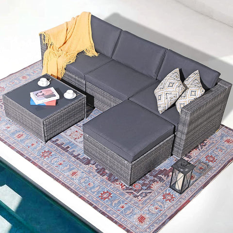 5 Piece Patio Furniture Set